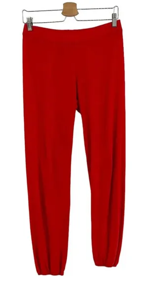 Nation LTD Red Jogger Sweatpants Super Lightweight‎ Size Small thumbnail 1