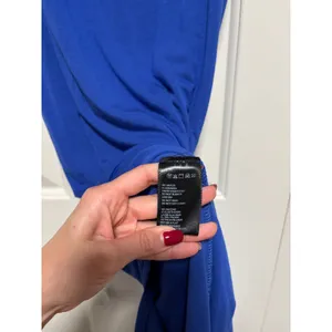 Urban Outfitters Blue Strapless Maxi Dress S thumbnail 5