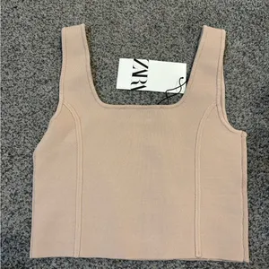Zara Knit Corset Top thumbnail 3