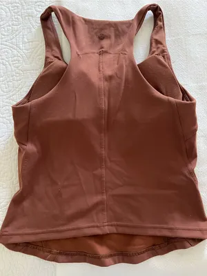 lululemon athletica Rust-Brown Racerback Tank thumbnail 2