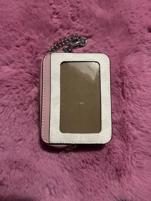 Coach carnation zip card case wallet Pink thumbnail 2