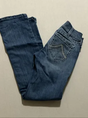 Ariat Classic Medium Blue Straight-Leg Jeans thumbnail 7