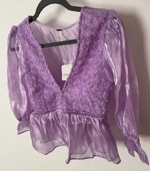 Free People NWT  Blouse thumbnail 4
