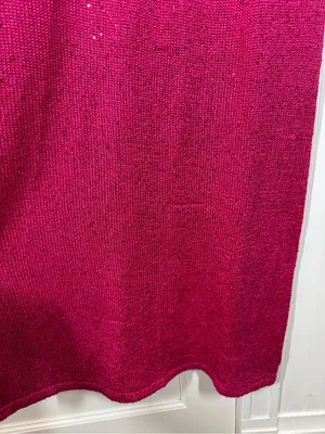 House of Harlow HOH1960 Magenta pink Sequins Knit Maxi Dress size medium summer thumbnail 3