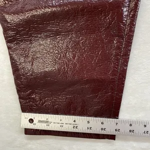 ASOS Jeans Womens 32x32 Oxblood‎ Vinyl Mid Rise 90's Straight Leg thumbnail 6