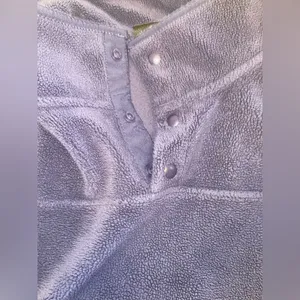 Women’s XL Fleece Sweater good condition Purple thumbnail 3