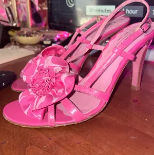 Vintage Coach Pink Heels  thumbnail 3