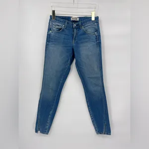 AMO Twist‎ Skinny in 70's Blue Size size 25 thumbnail 4