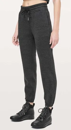 Lululemon Plush Times Jogger Velour Lined Pants Cozy Cold Weather W5BG7S Size 6 thumbnail 1