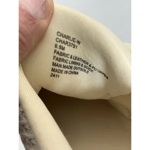Womans Excellent Cond. Steve Madden Charlie Lace Up Platform Sneakers 8.5 Ivory thumbnail 6