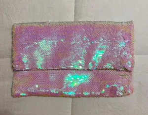 Pink Sequin Purse thumbnail 1