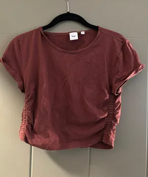TNA Maroon Baby Tee thumbnail 1