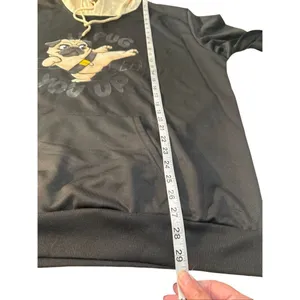 Pug Unisex Hooded Shirt Sz XXL NWOT thumbnail 5