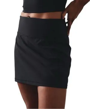 Athleta Salutation Stash Pocket 14.5 in Black Skort SMALL thumbnail 1