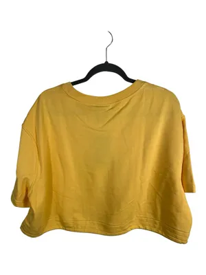Nike‎ Icon Clash Topaz Gold Graphic Crop T-Shirt Women’s Plus 1X NWT thumbnail 5