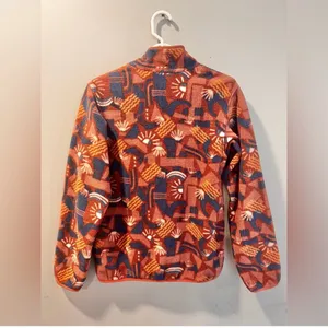 NWOT RARE Patagonia Synchilla Snap T Canyon Block Big Sisu Fleece Pullover Sz Xs thumbnail 6