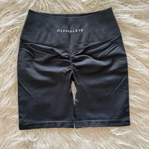 Alphalete Amplify Ultra High Rise Biker Short 6.5” Shadow Size Small thumbnail 5