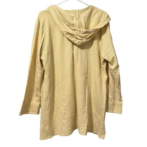 Wild Palms Hooded Sweatshirt Top Size Large Long Sleeve Cotton‎ Beach Vacation thumbnail 2
