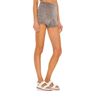 Majorelle REVOLVE Denitza Shorts Chenille High Rise Waisted Fawn Taupe Large thumbnail 7