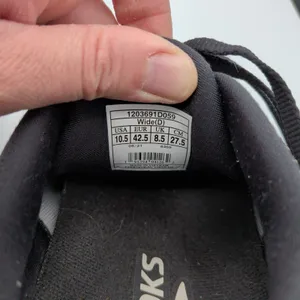 Brooks‎ Glycerin 20 Black White Running Shoes Womens 10.5 Wide 1203691D059 thumbnail 8