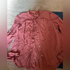 Free‎ people medium pink blouse thumbnail 3