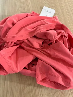Athleta Transcend Skort Size XS Xtra Small Bright Pink Pull On Elastic Waist NWT thumbnail 3