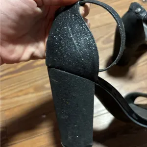 G by Guess Glittery Black Heels thumbnail 5