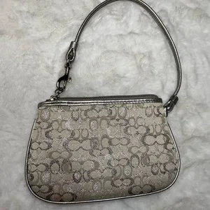 COACH Gray Wristlet thumbnail 2