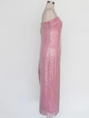 Hutch - Elena Strapless Sequin Column Maxi‎ Dress thumbnail 6