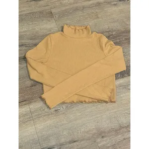 Aerie Ribbed Turtleneck‎ Tan Size Small thumbnail 7