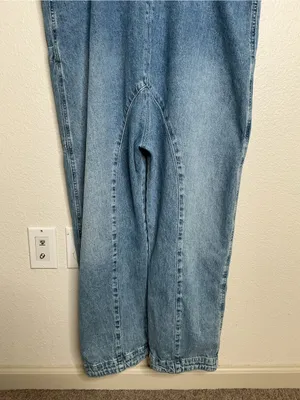 Free People - We The Free High Roller Jumpsuit blue medium thumbnail 13