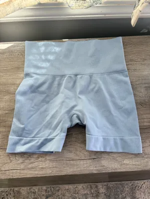 SET Active Sculptflex Seamless Light Blue Shorts thumbnail 3