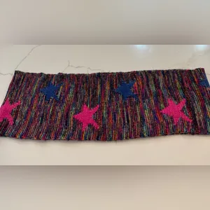 Betsey Johnson Colorful Knit neckwarmer/ Scarf thumbnail 4