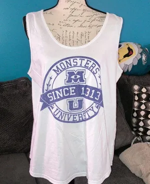 🎉4 for $20 Disney Monster’s University Tank, Large thumbnail 1