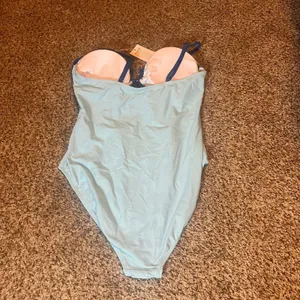 EOMENIE XL‎ Blue Ombre Cutout One Piece Swimsuit Women's Swimwear Beach thumbnail 2