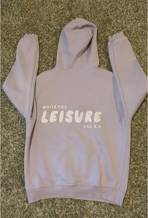 White Fox Hoodie Boutique S/M thumbnail 2