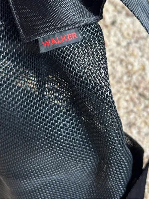Black Mesh Drawstring Backpack thumbnail 4