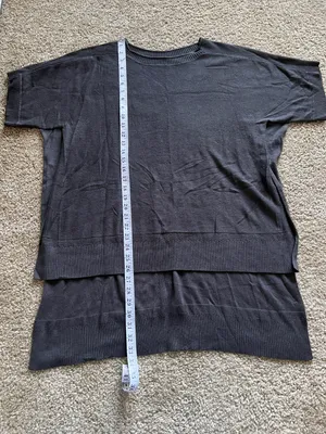 Lululemon Gray Lounge Top thumbnail 2