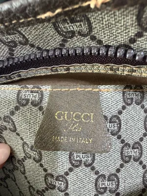 Authentic Vintage Gucci Plus GG Monogram Sherry Line Web Tote Bag thumbnail 2