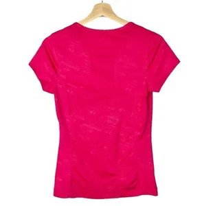 Tek Gear Hot Pink Short Sleeve Athletic Top‎ S thumbnail 2