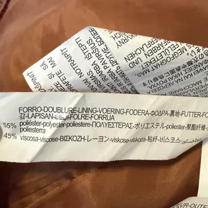 Zara Camel Brown Faux Leather Trench Coat thumbnail 9