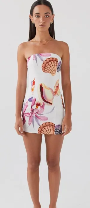 Strapless mini dress  thumbnail 1