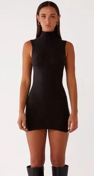 Peppermayo - Cece Mini Dress - Black thumbnail 1