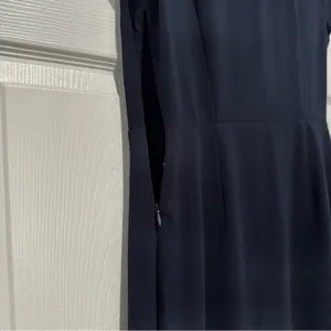 Banana Republic‎ Royal Blue Short Sleeve V-Neck Sheath Mini Work Dress Womens thumbnail 4
