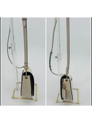 Coach C2863 Ellen Daisy Crossbody Bag Chalk White Embroidered Leather thumbnail 5