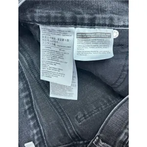 Levi's Black Straight Leg 505 Jeans casual denim size 29 thumbnail 9