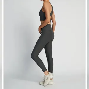 Wilo The Label Base Ribbed Legging Charcoal Gray Size Small Pockets Workout NWOT thumbnail 6