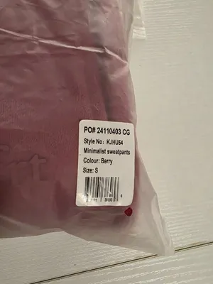 Comfrt Minimalist Sweatpants - Berry - Women's Size S - KJHU54 thumbnail 10