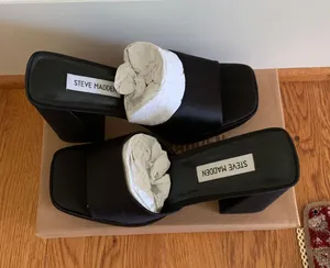 Steve Madden Heels Black Suede thumbnail 2