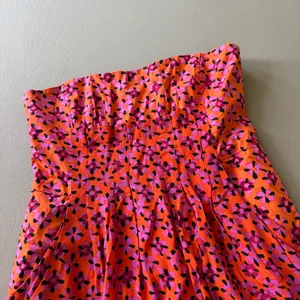 Nanette Lepore Floral Strapless Silk Mini Sun Dress thumbnail 3